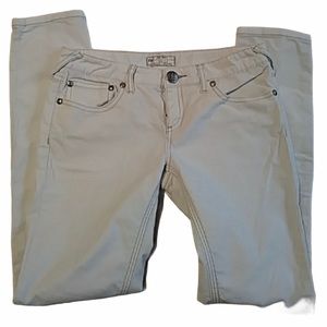 Free People Women's Skinny Jeans in Cream